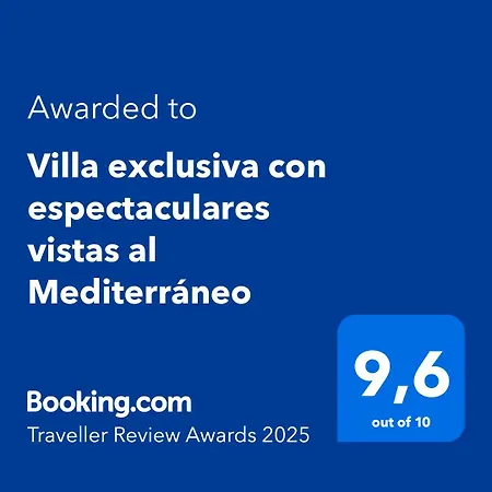 Exclusiva Con Espectaculares Vistas Al Mediterraneo *